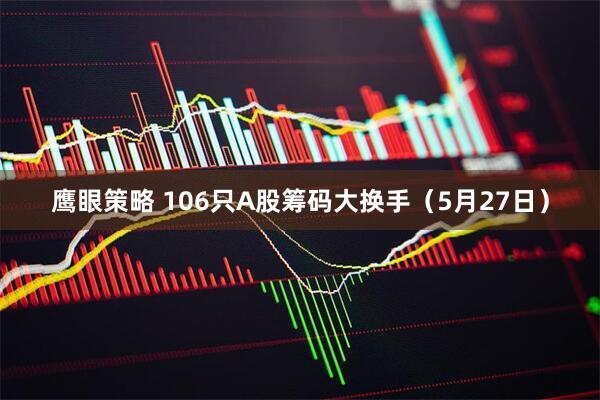鹰眼策略 106只A股筹码大换手（5月27日）