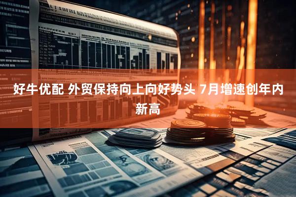 好牛优配 外贸保持向上向好势头 7月增速创年内新高