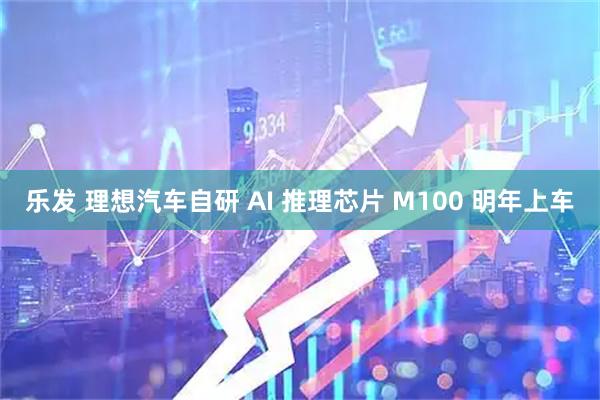 乐发 理想汽车自研 AI 推理芯片 M100 明年上车